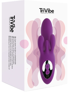 Feelztoys: TriVibe Trippelvibrator, lila