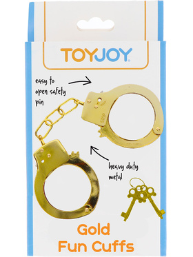 Toy Joy: Metal Fun Cuffs, guld