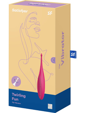 Satisfyer: Twirling Fun, Tip Vibrator, rosa