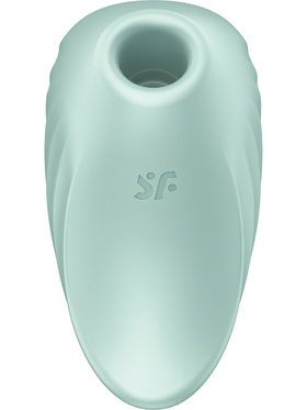 Satisfyer: Pearl Diver, Air Pulse Stimulator + Vibration, grön