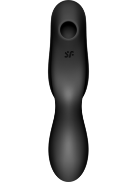 Satisfyer: Curvy Trinity 2, Air Pulse Vibrator, svart