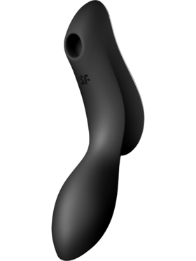 Satisfyer: Curvy Trinity 2, Air Pulse Vibrator, svart