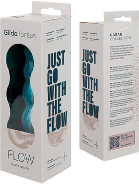 Gildo Ocean: Flow Glass Dildo