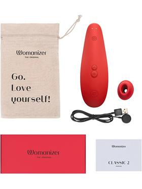 Womanizer: Marilyn Monroe, Special Edition, röd