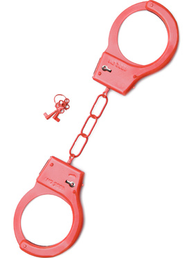 Shots Toys: Metal Handcuffs, röd