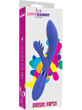 LoveRabbit by Toy Joy: Sunset Party Vibrator