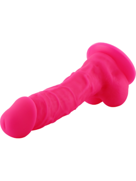 Hismith: KlicLok Silicone Dildo, 21 cm, rosa