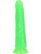 RealRock: Glow in the Dark Realistic Dildo, 15.5 cm, grön