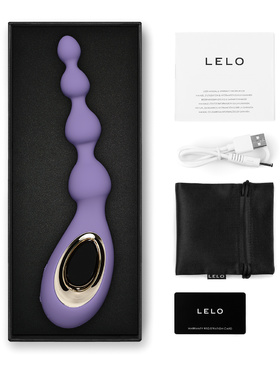 LELO: Soraya Beads, Vibrerande Analkulor, lila