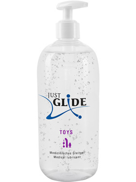 Just Glide: Toy, Vattenbaserat Glidmedel, 500 ml