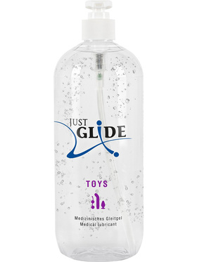 Just Glide Toy, Vattenbaserat Glidmedel, 1000 ml