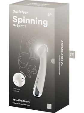 Satisfyer: Spinning G-Spot 1, Rotating Vibrator, vit