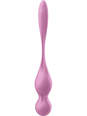 Satisfyer Connect: Love Birds 1, Vibrating Kegel Balls, rosa