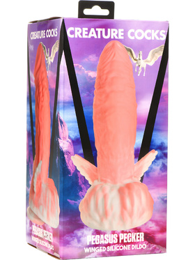 Creature Cocks: Pegasus Pecker, Winged Silicone Dildo