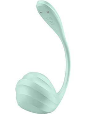 Satisfyer Connect: Smooth Petal, Wearable Vibrator, grön