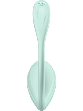 Satisfyer Connect: Smooth Petal, Wearable Vibrator, grön