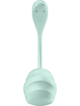 Satisfyer Connect: Smooth Petal, Wearable Vibrator, grön