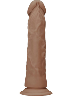 RealRock Skin: Realistic Dildo, 19 cm, brun