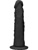 RealRock Skin: Realistic Dildo, 21.5 cm, svart