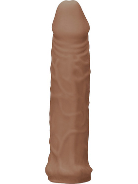 RealRock Skin: Penis Extender, 17 cm, brun