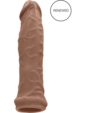 RealRock Skin: Penis Extender, 17 cm, brun