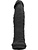 RealRock Skin: Penis Extender, 17 cm, svart