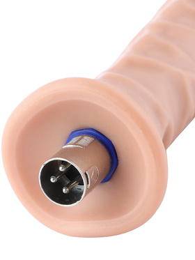 Auxfun: Realistic Dildo 3XLR Attachment, 24 cm