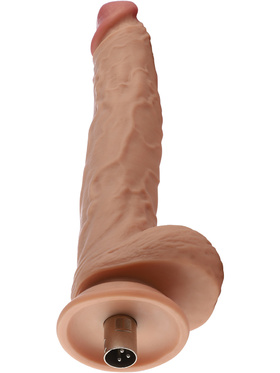 Auxfun: Realistic Dildo 3XLR Attachment, 26.5 cm