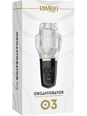 Rimba Toys: Orgastobator 03, Sucking & Vibrating Masturbator