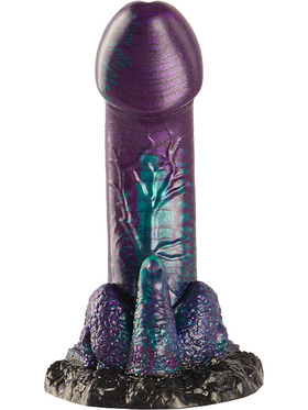 Epic Cybersilicock: Basilisk Double Scaly Dildo, small