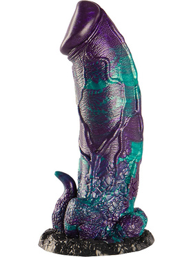 Epic Cybersilicock: Basilisk Double Scaly Dildo, large