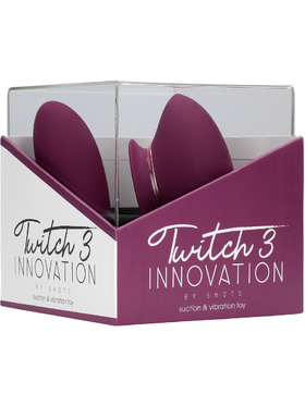 Innovation: Twitch 3, Suction & Vibration Toy, lila