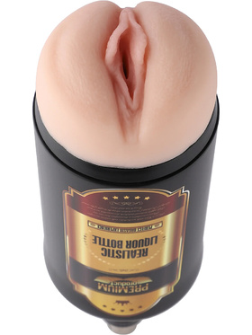 Auxfun: Masturbator Liquor Bottle 3XLR Attachment