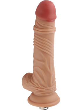 Auxfun: Realistic Dildo 3XLR Attachment, 19 cm