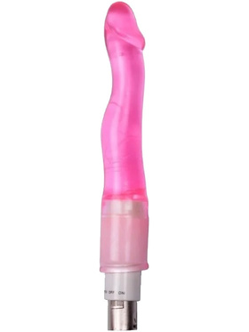 Auxfun: Curved Anal Dildo 3XLR Attachment, 18 cm