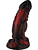 Wildolo: Merman Fantasy Suction Cup Dildo, 16 cm, svart