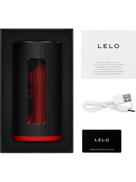 LELO: F1S V3 Pleasure Console Masturbator, röd