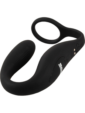 Black Velvet: C-Ring with RC Butt Plug