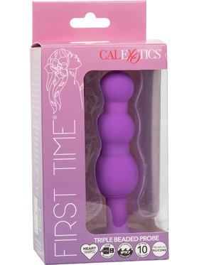 California Exotic: First Time, Triple Beaded Probe, lila