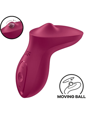 Satisfyer: Exciterrr, Rolling Lay-On Vibrator, röd