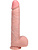 RealRock: Extra Long Realistic Dildo, 35.5 cm, ljus