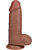 RealRock: Extra Thick Realistic Dildo, 20 cm, mörk