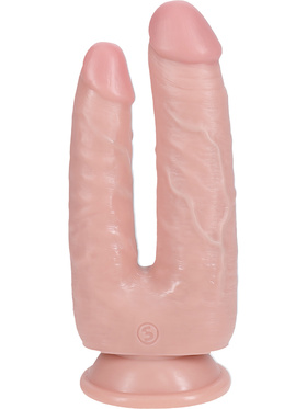 RealRock: Double Trouble Realistic Dildo, ljus