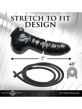 XR Master Series: Guzzler, Realistic Penis Sheath with Tube