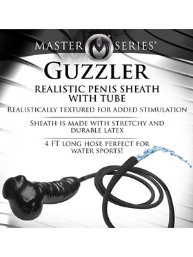 XR Master Series: Guzzler, Realistic Penis Sheath with Tube