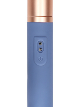 Loveline: Travel Vibrator with Lube Compartment and Pump