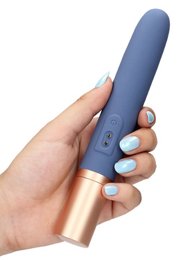 Loveline: Travel Vibrator with Lube Compartment and Pump