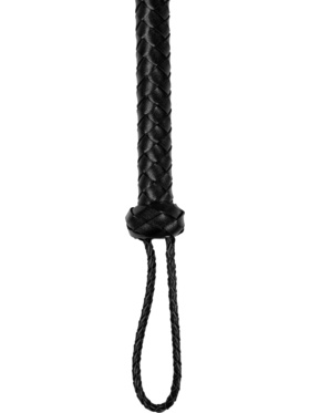 Ouch!: PU Leather Whip with Knot Detail