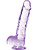 Naturally Yours: Crystalline Dildo, 15 cm, lila