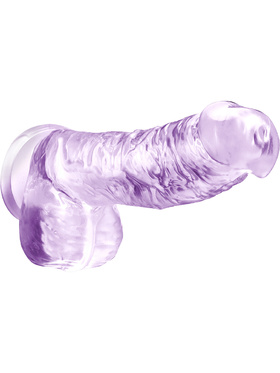 Naturally Yours: Crystalline Dildo, 15 cm, lila